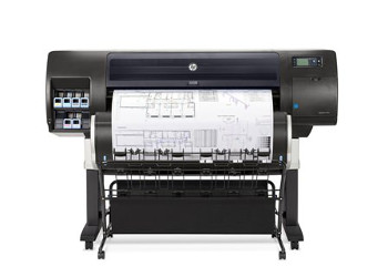 The HP Designjet T7200 Production Printer can produce both colour and black-and-white prints on a wide range of media 